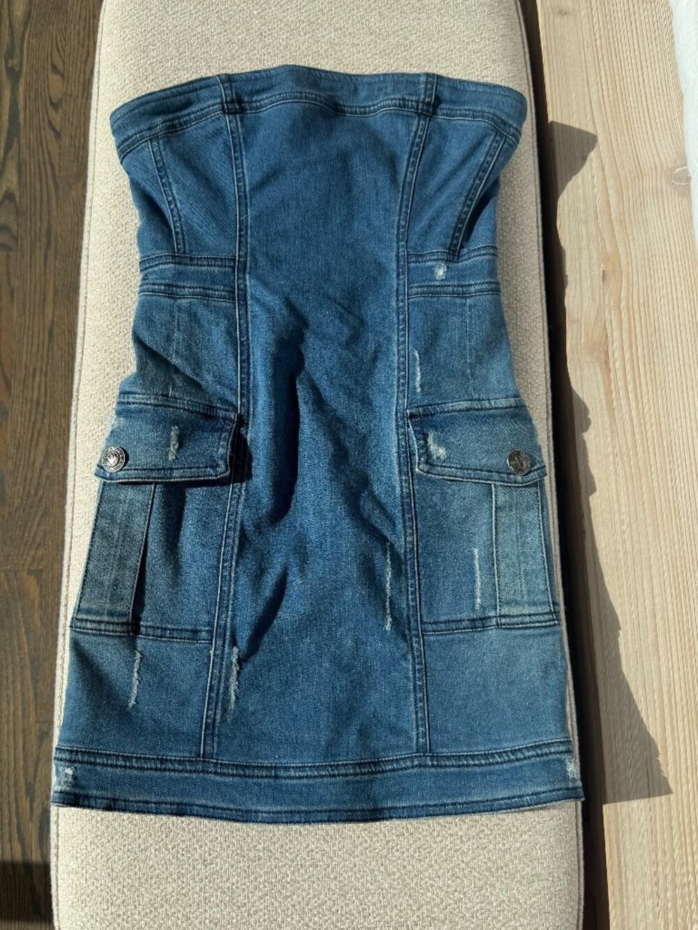 Pierre Balmain Denim Mini Dress XXS *Worn Once